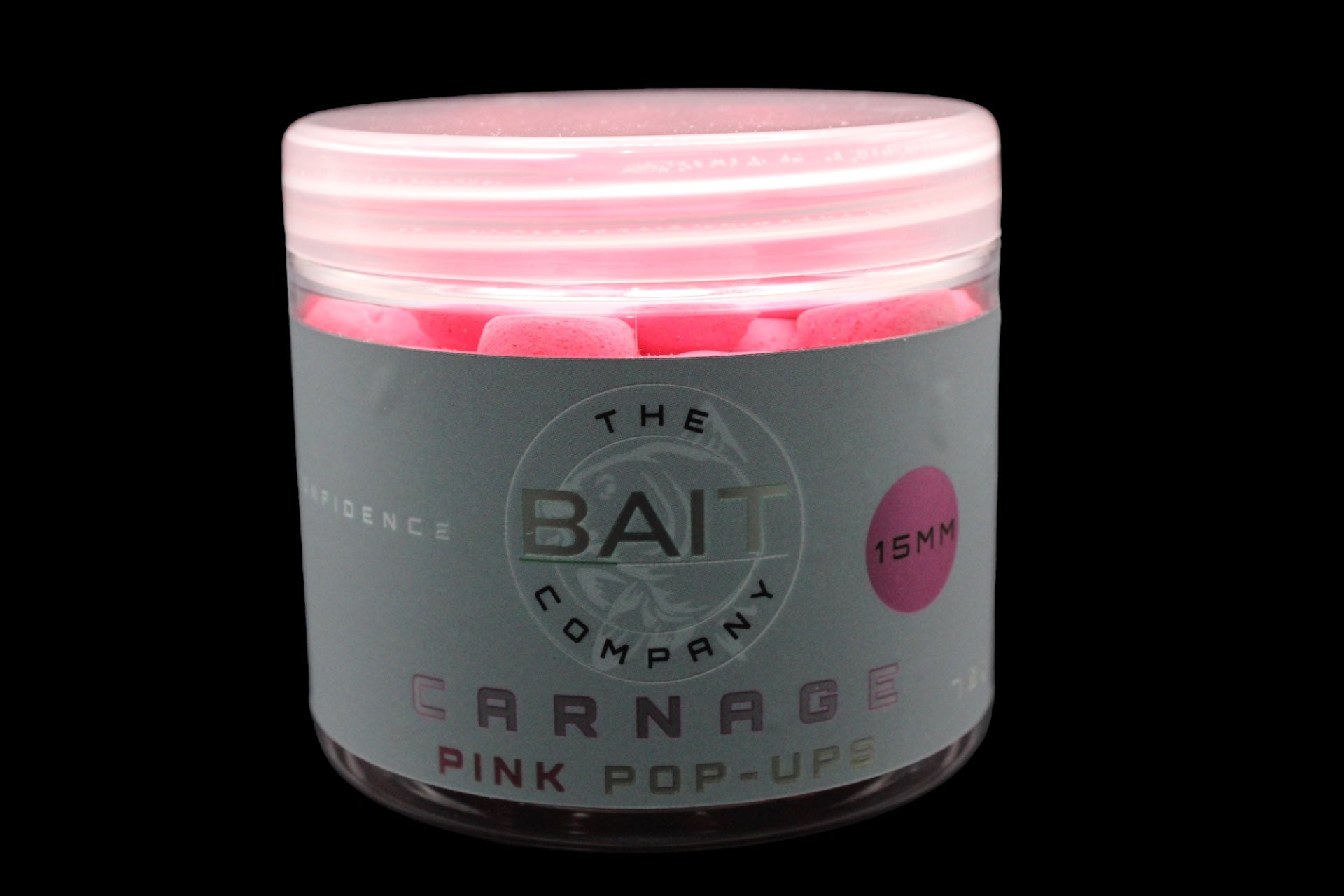 Carnage 12mm Pink (70g) by The Bait Company UKCarnage 12mm Pink (70g)